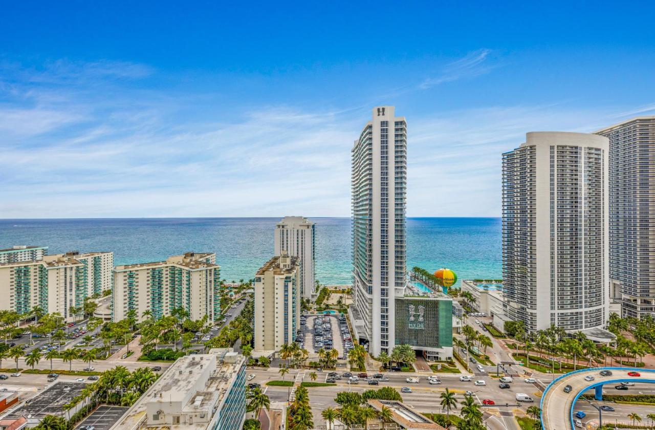 הוליווד Hyde House - Luxury Waterfront 2Br 2Ba Apartment Suite With Direct Ocean View, Roof Top Pool, Resort Amenities מראה חיצוני תמונה